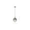 Nuvo Everton 1-Light Pendant 10 in. Matte Gray & Brass Etched Opal Glass 60/7875 - alternate 2